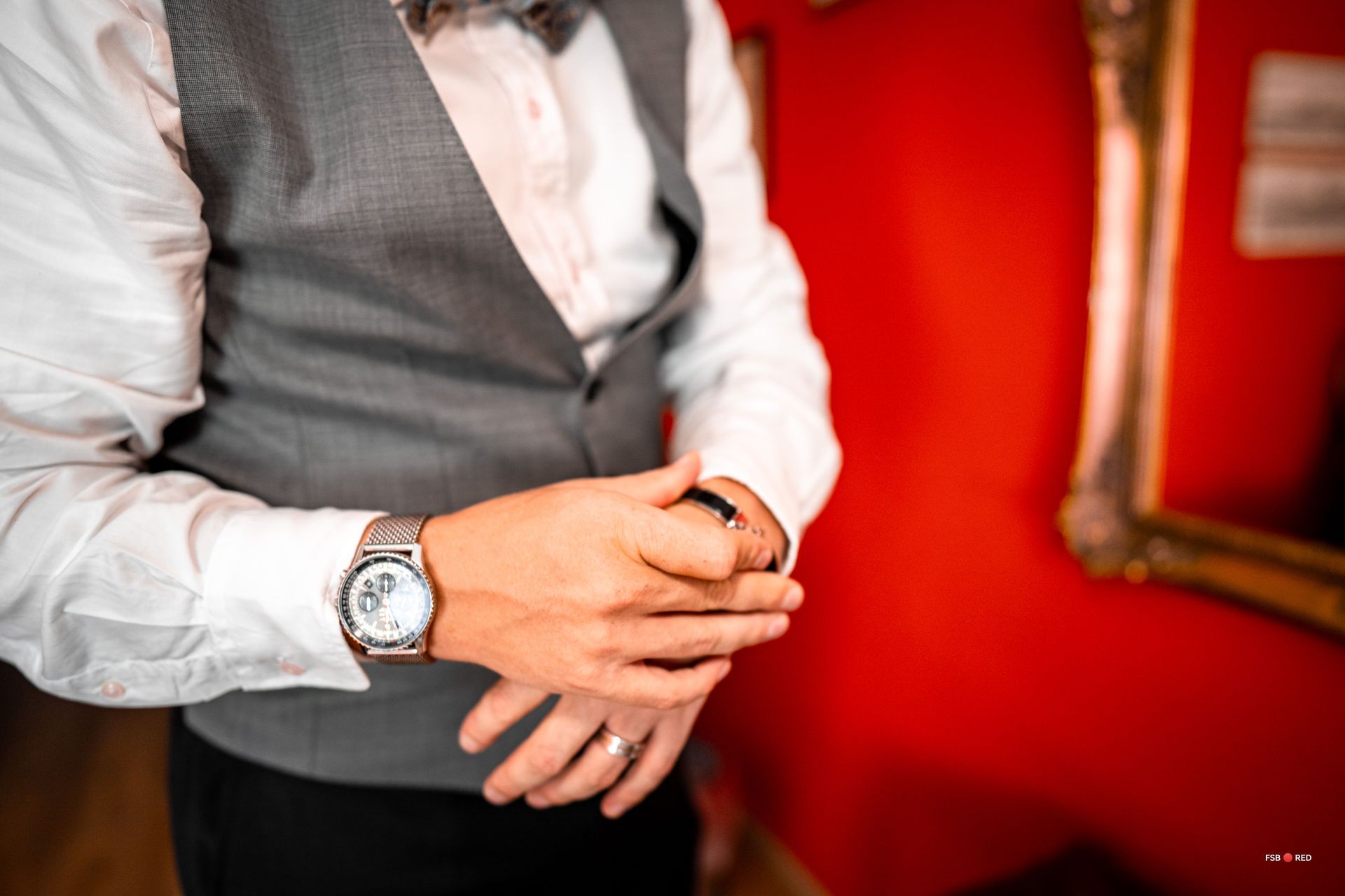 getting Ready Bräutigam