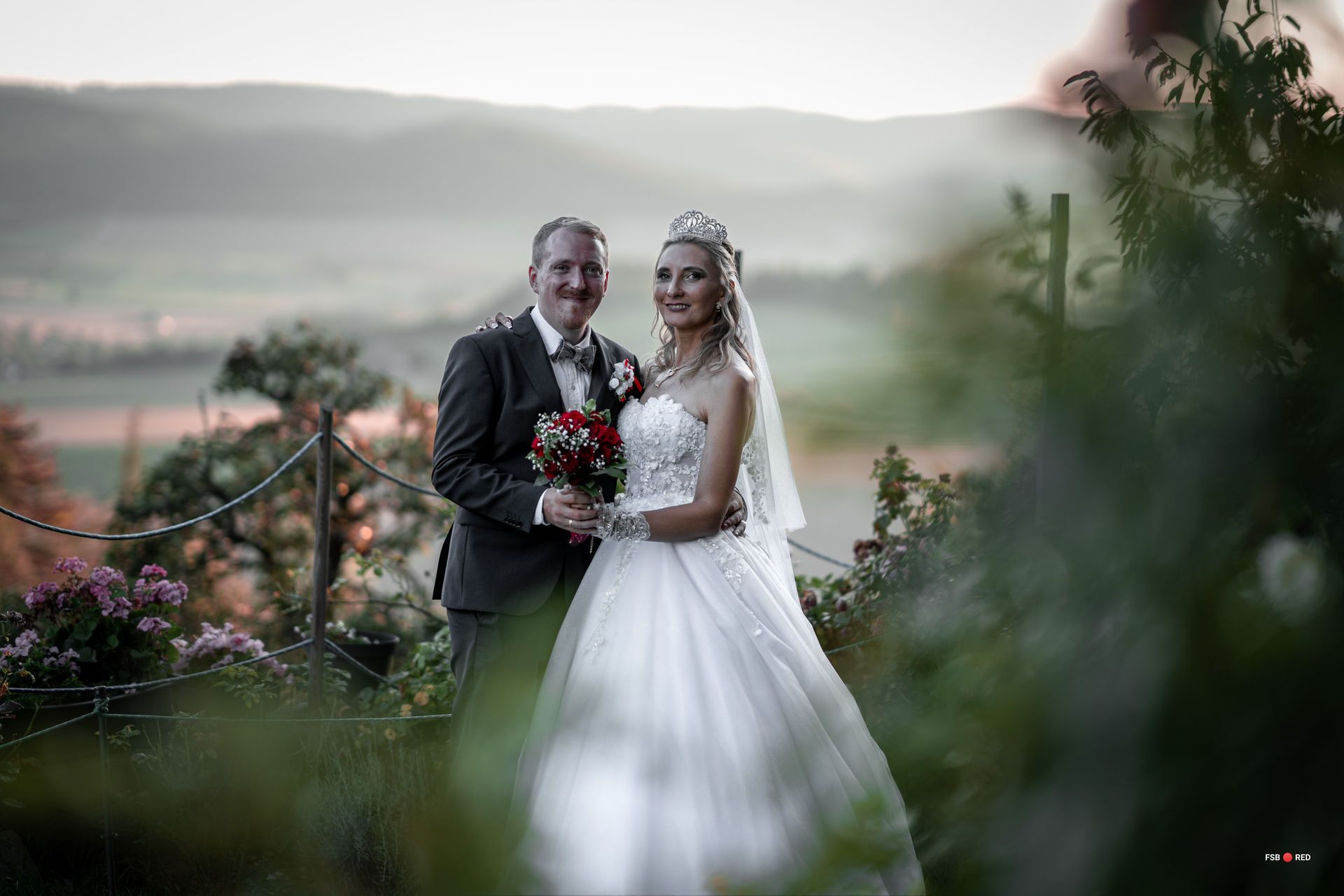 Brautpaar-Shooting im Schlosspark Berlepsch