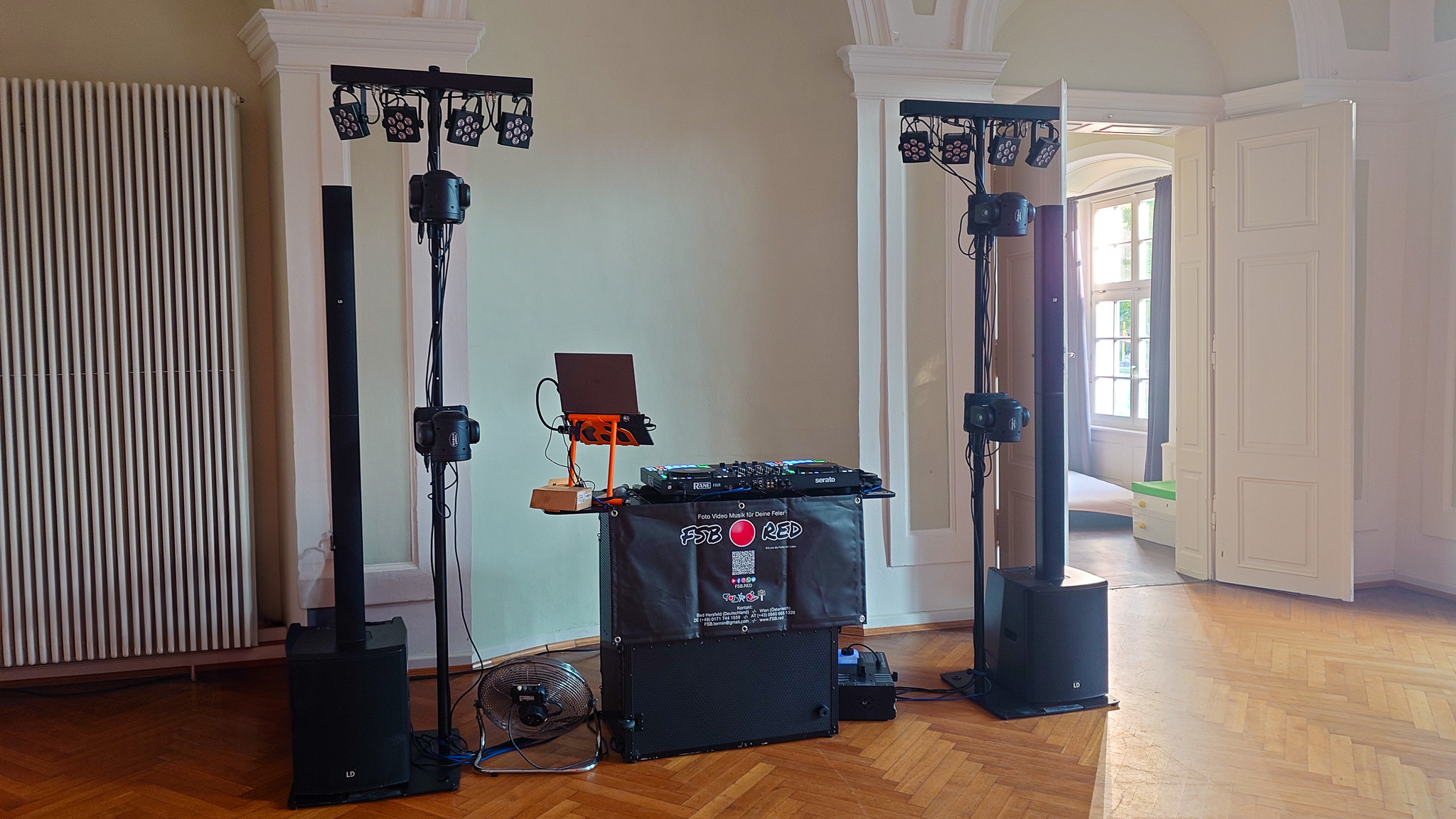 Beispiel Foto für ein FSB.RED Technik Set 3 Paket in Wien