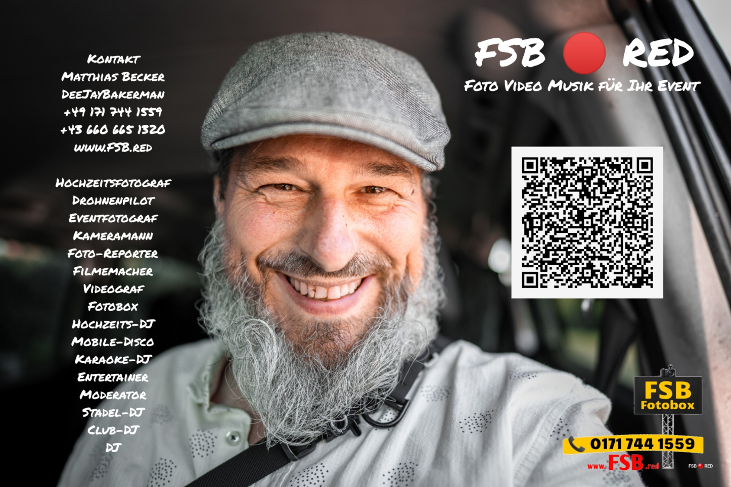 Filmemacher Drohnenpilot Eventfotograf